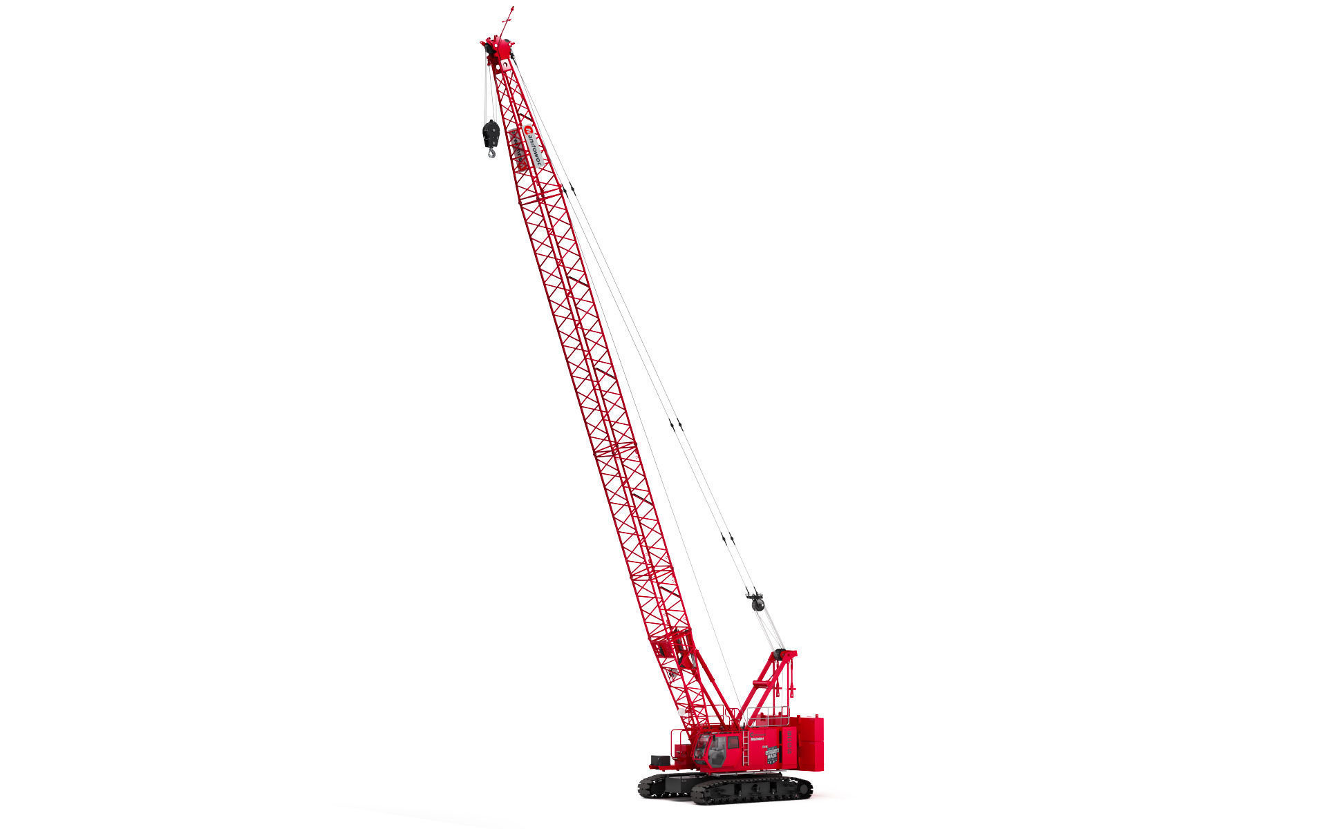 Manitowoc MLC100 Crawler Crane 3D model_1