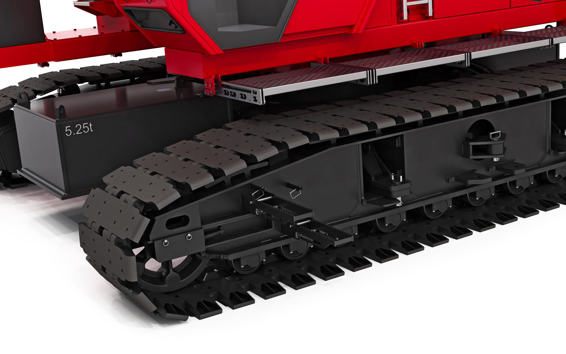 Manitowoc MLC100 Crawler Crane 3D model_27