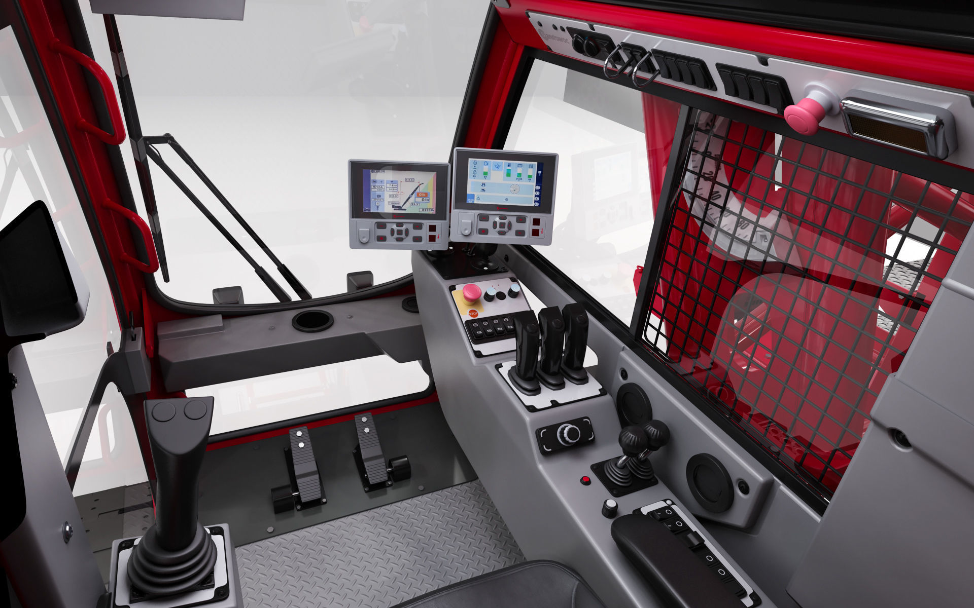 Manitowoc MLC100 Crawler Crane 3D model_12