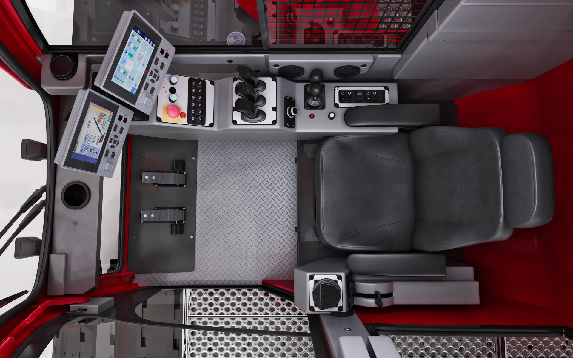 Manitowoc MLC100 Crawler Crane 3D model_11