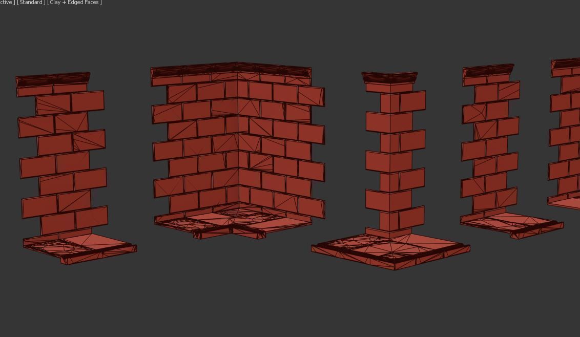 Entrance stair 3D model_11