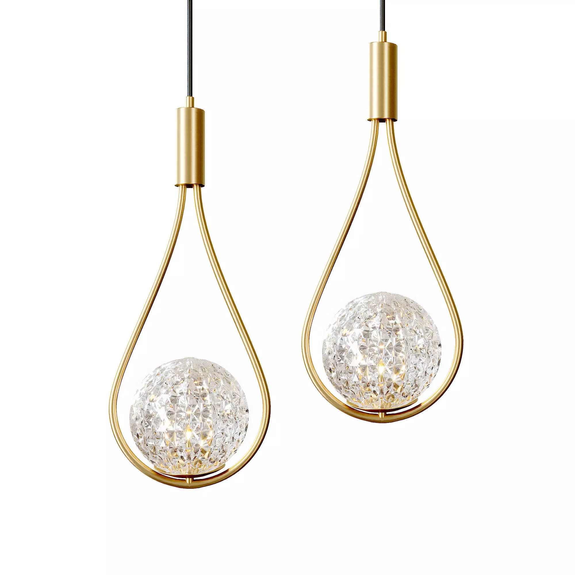 Lampatron HOOP DROP LUX pendant lamp 3D model_0