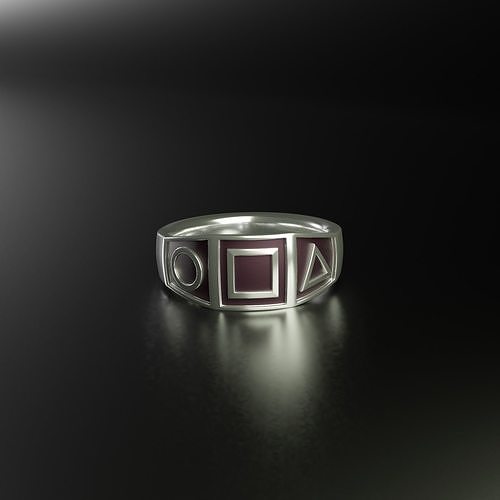 Squid Game Ring 3D print model