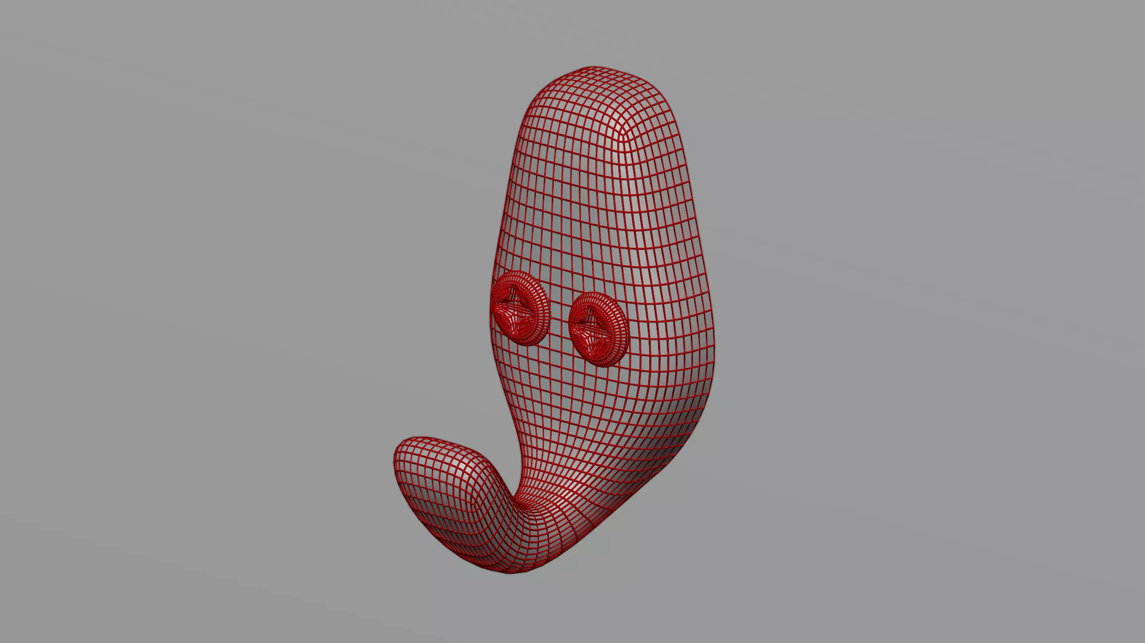 Hook for things 3D model_0