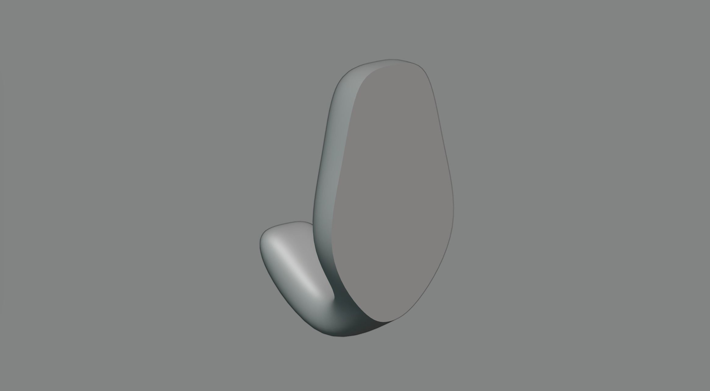Hook for things 3D model_6