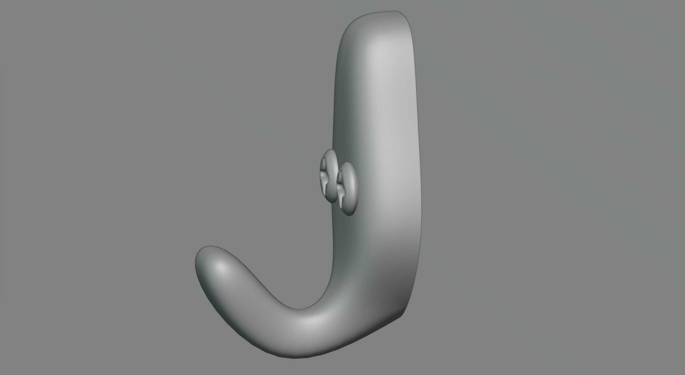 Hook for things 3D model_5