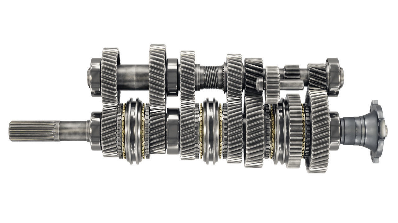 6 speed manual transmission 3D model_2