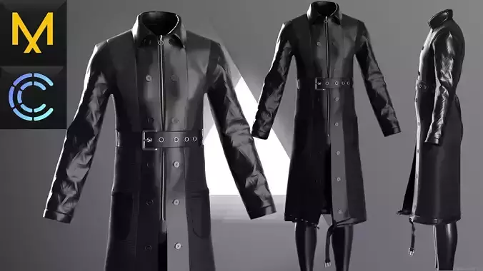 New work Gothic style Male OBJ FBX ZPRJ