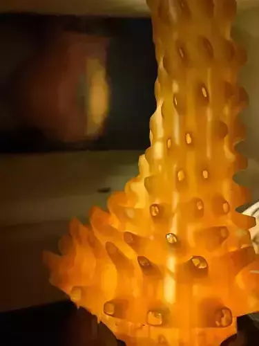 3D Printable Organic Tableware Decoration Lamp