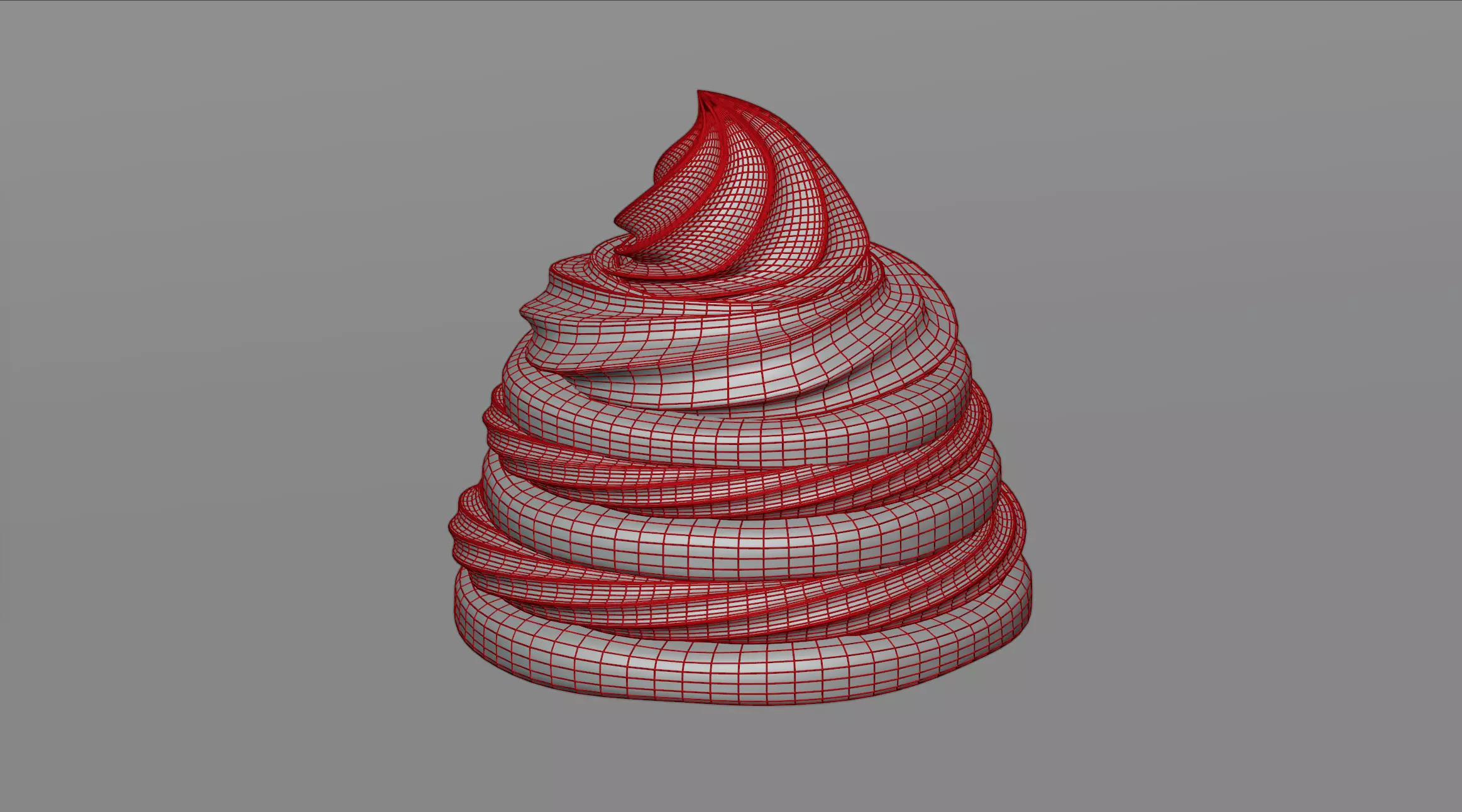 Cream cake 3D model