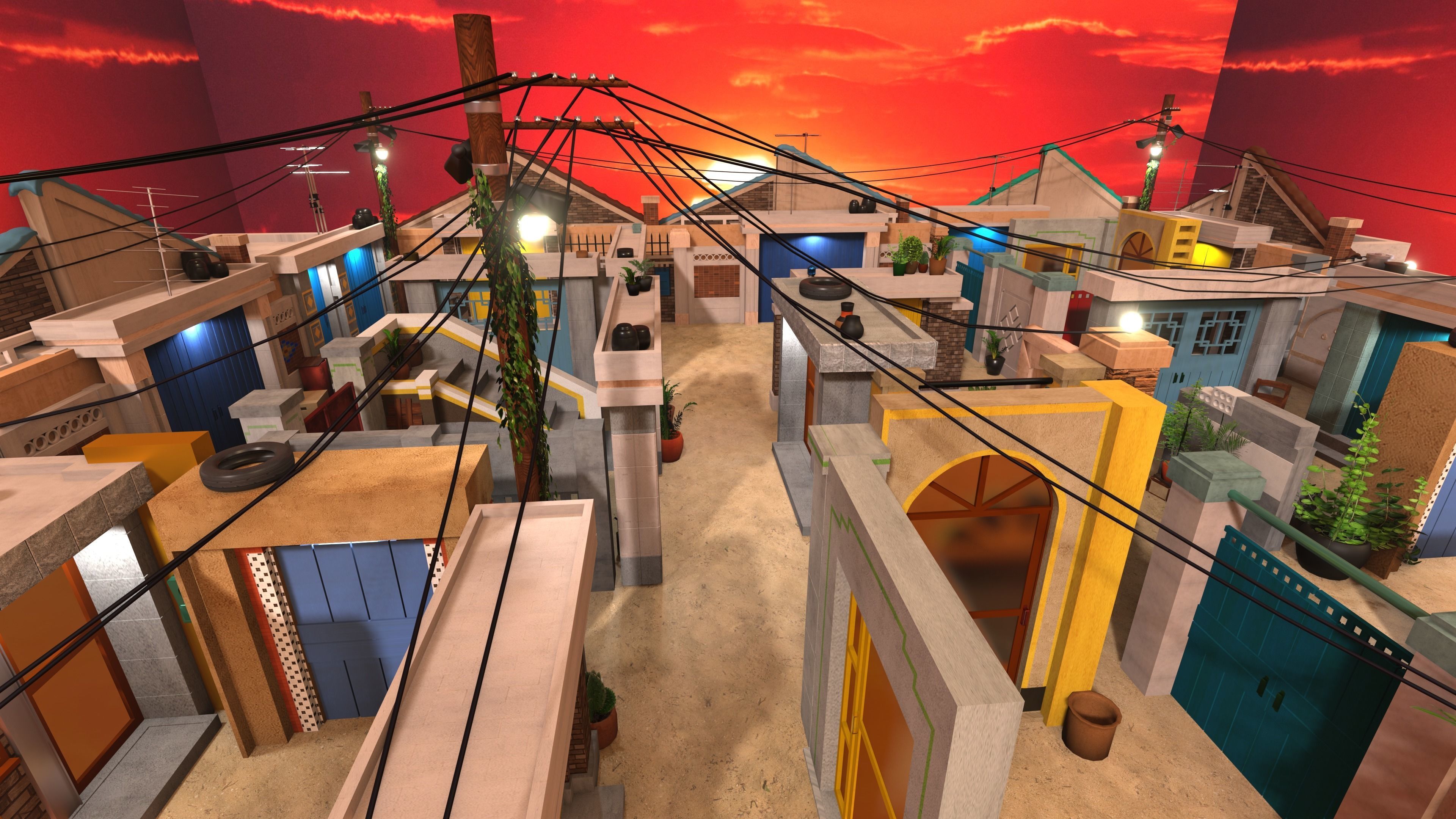 Squid Game Map 3 3D model_7