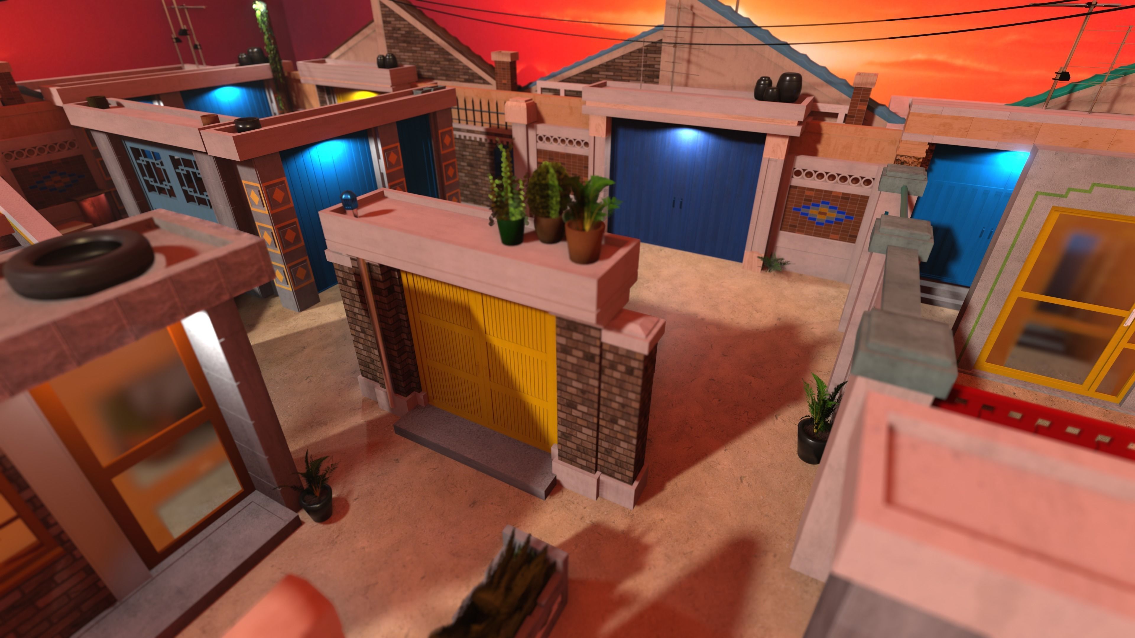 Squid Game Map 3 3D model_4