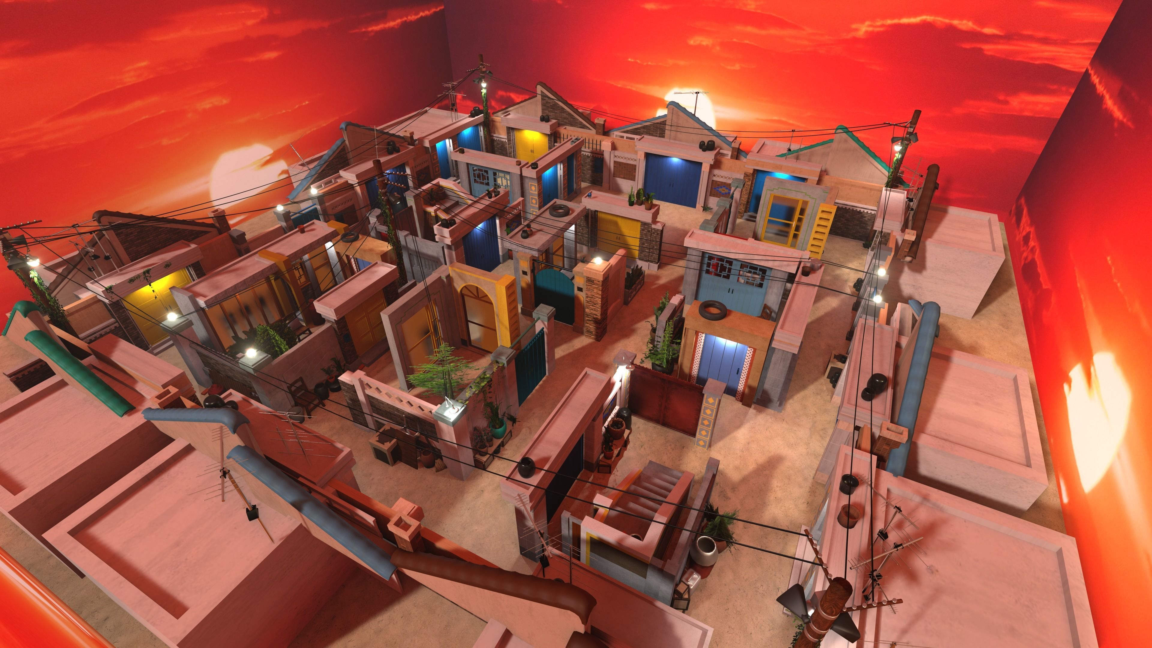 Squid Game Map 3 3D model_2