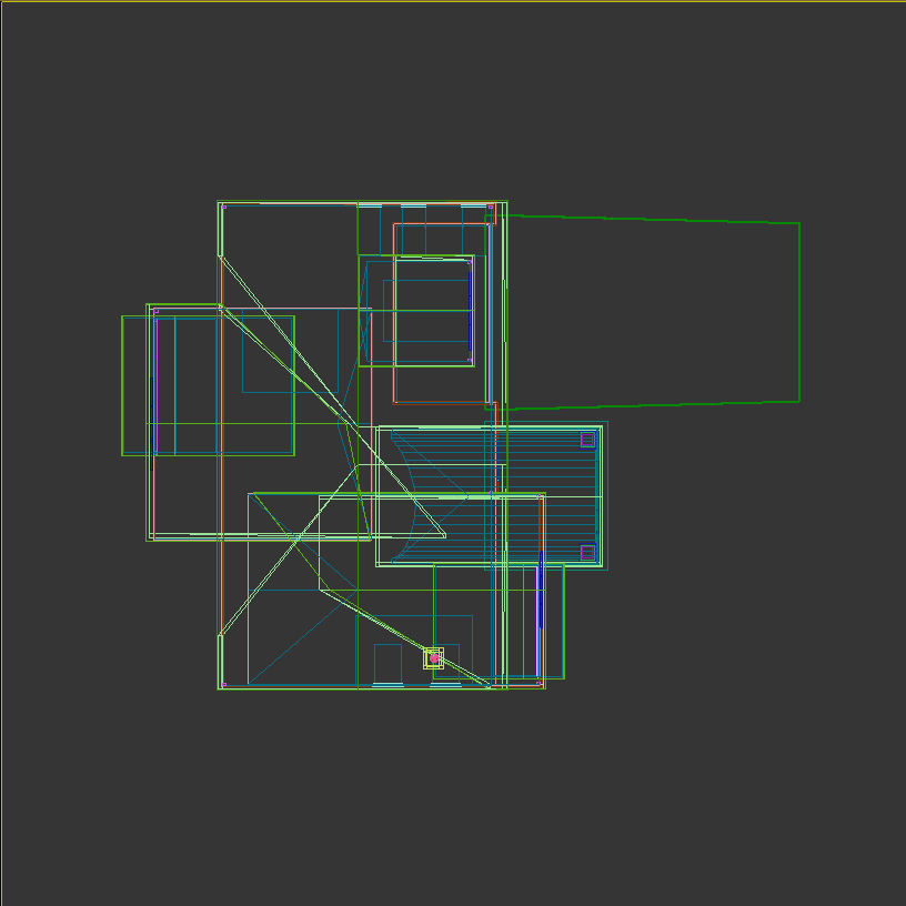 Basic House 1 3D model_9