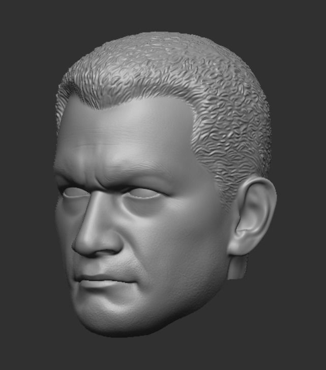 Hot Toys style regular Clone Trooper head sculpt 3D print model_1