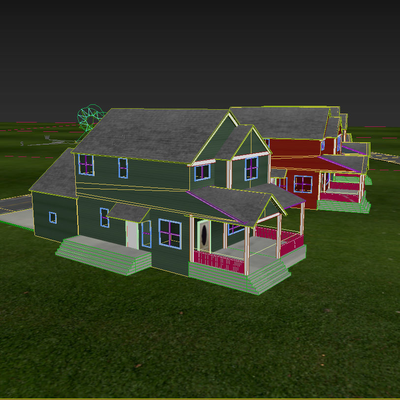 Basic House 2 3D model_8