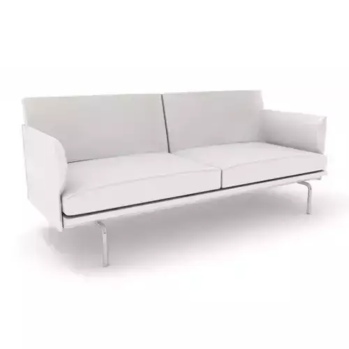 Muuto Outline Sofa 3D model