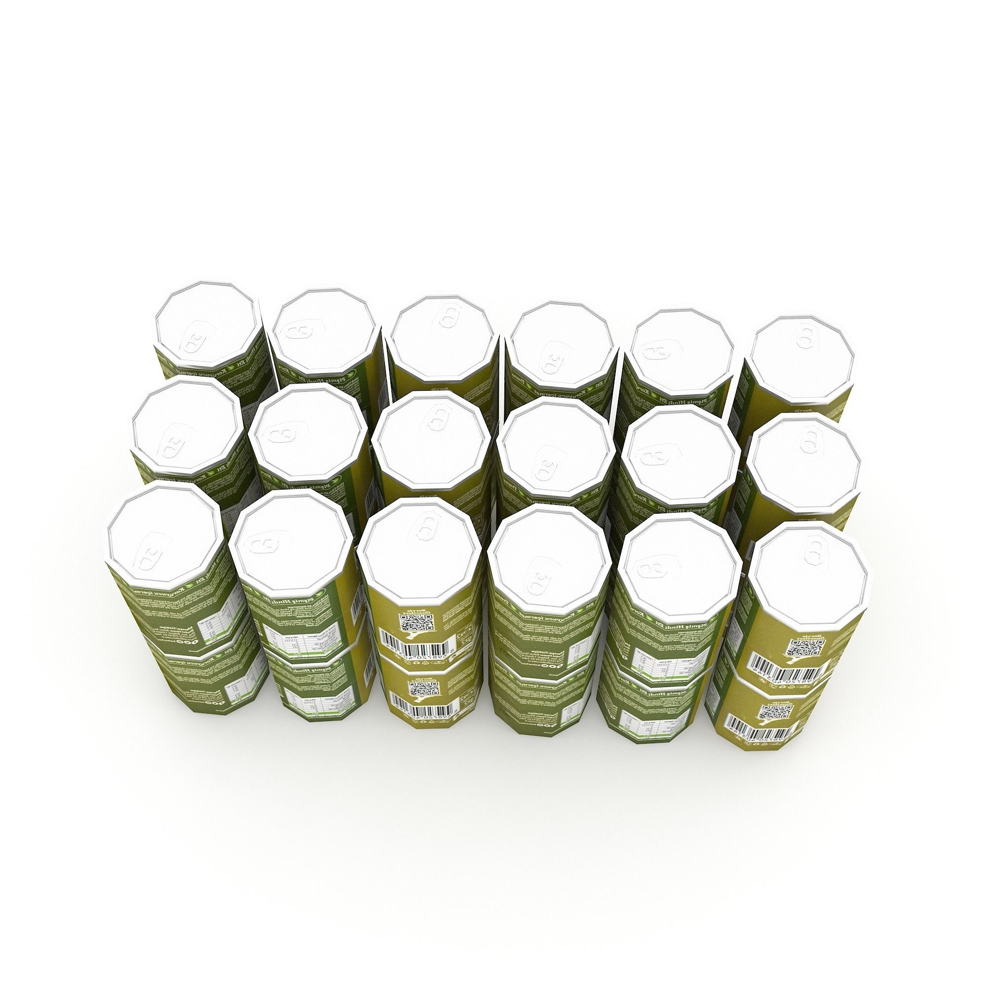 market stand product 17 Low-poly 3D model_3