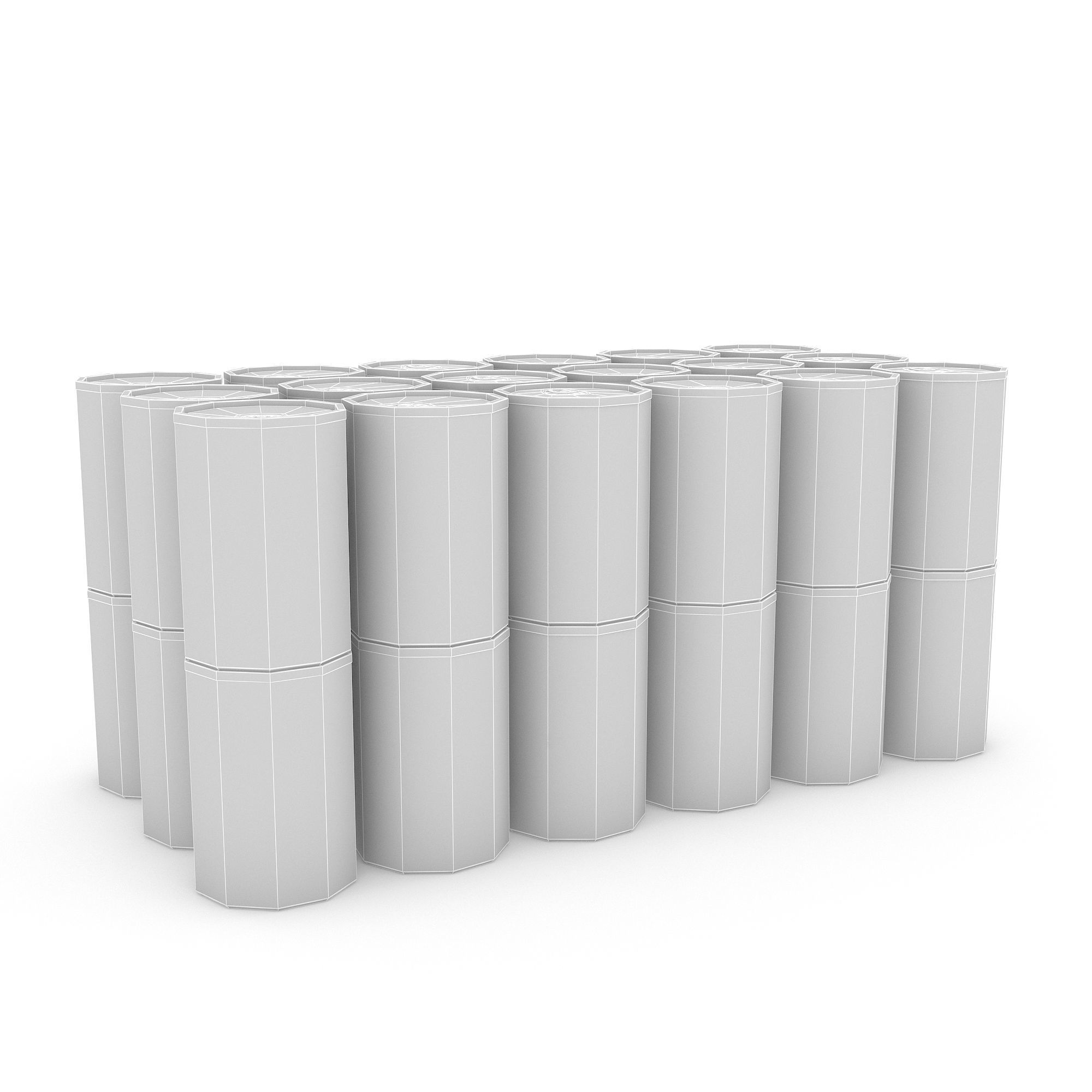 market stand product 17 Low-poly 3D model_4