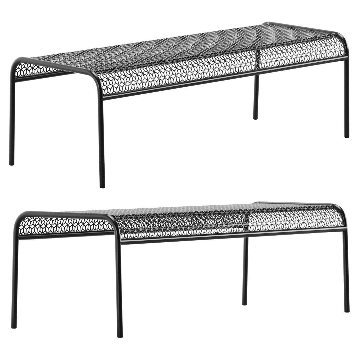 Hot Mesh Bench by blu dot 3D model_7