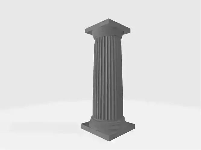 Simple Roman style pillar 