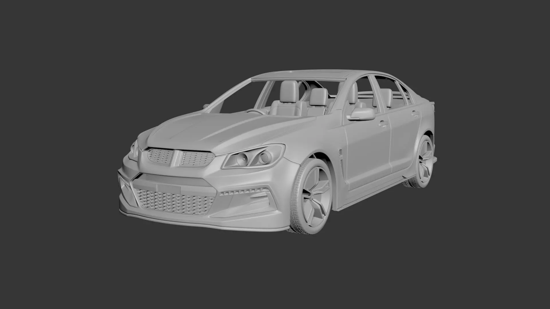 Holden Clubsport R8 2016 3D print model_0