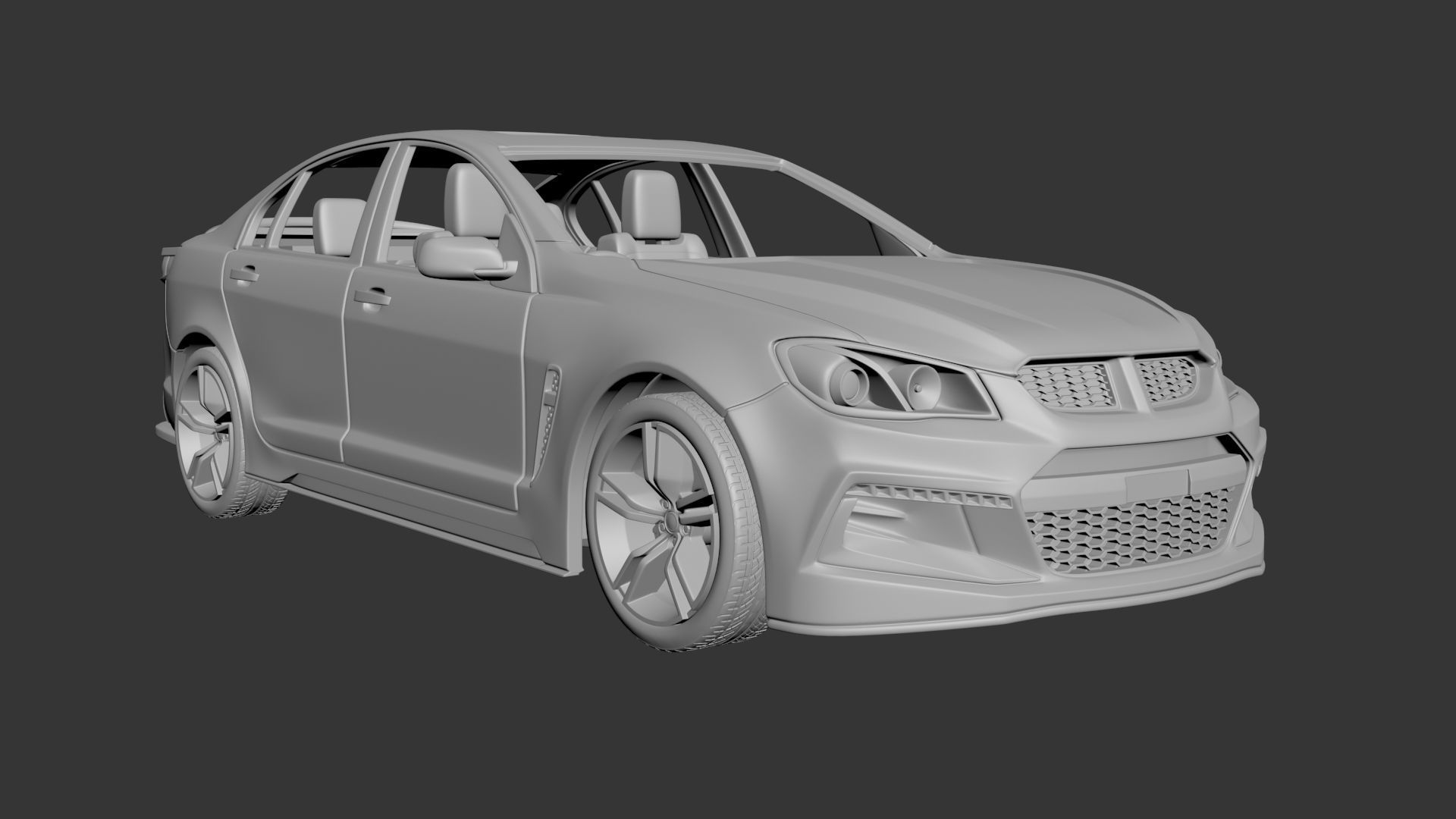 Holden Clubsport R8 2016 3D print model_5