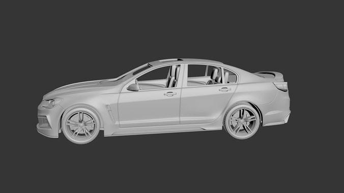 Holden Clubsport R8 2016 3D print model 2