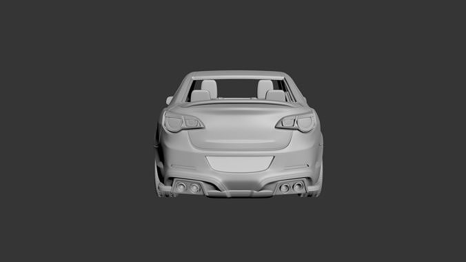 Holden Clubsport R8 2016 3D print model 4