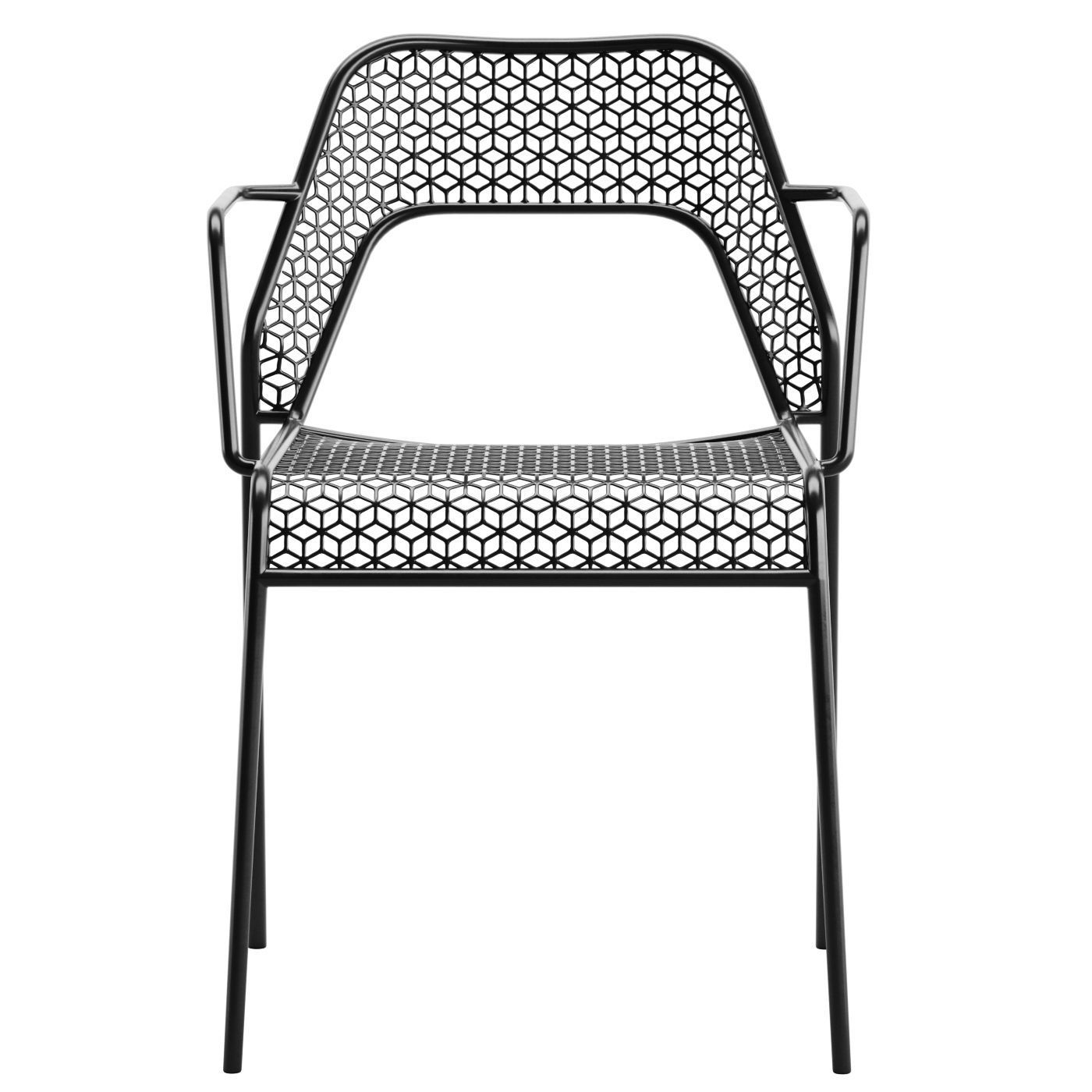 Hot Mesh Armchair by blu dot 3D model_1