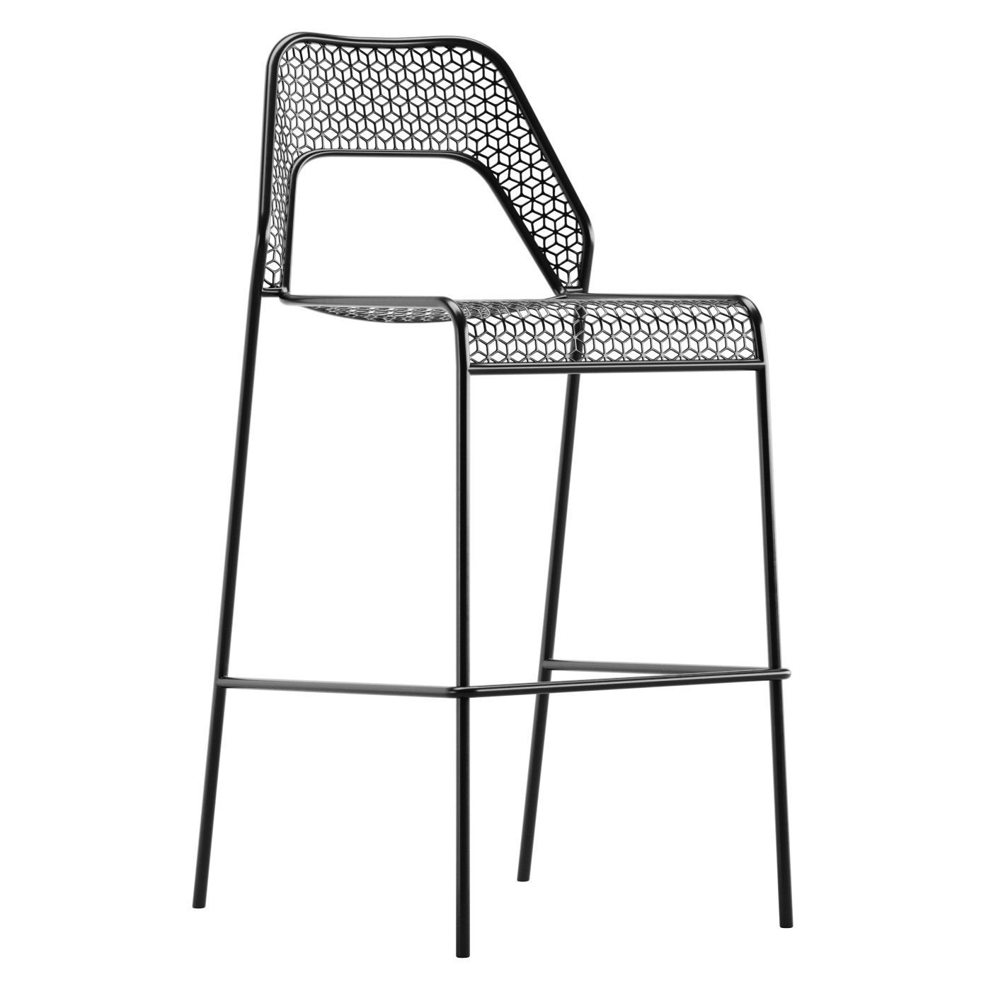 Hot Mesh Barstool by blu dot 3D model_6