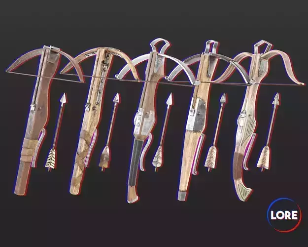 Medieval Collection Weapons Crossbows 