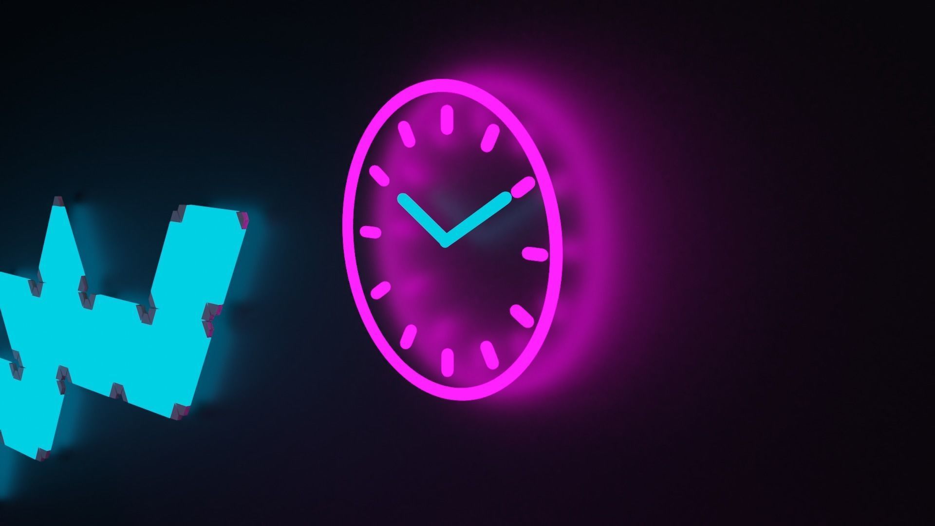 gaming room setup 3D model_3