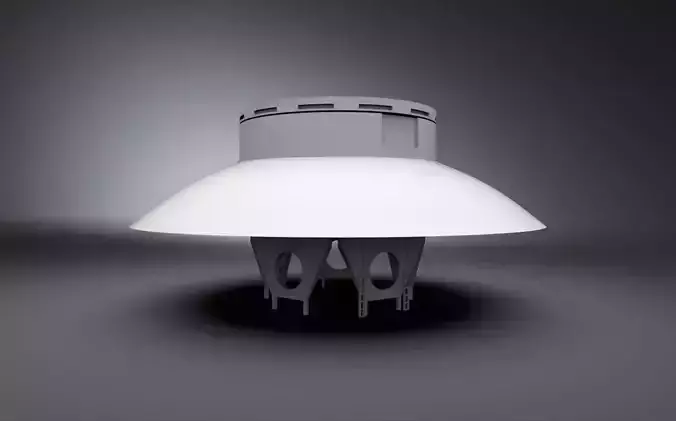 Invaders UFO Scale model