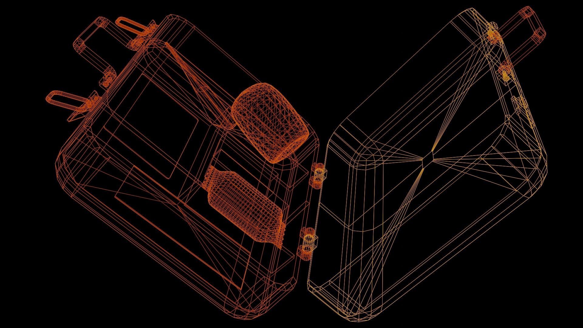 First Aid Low-poly 3D model_9