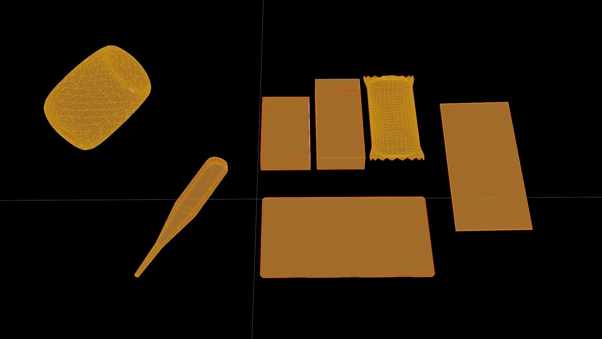 First Aid Low-poly 3D model_10