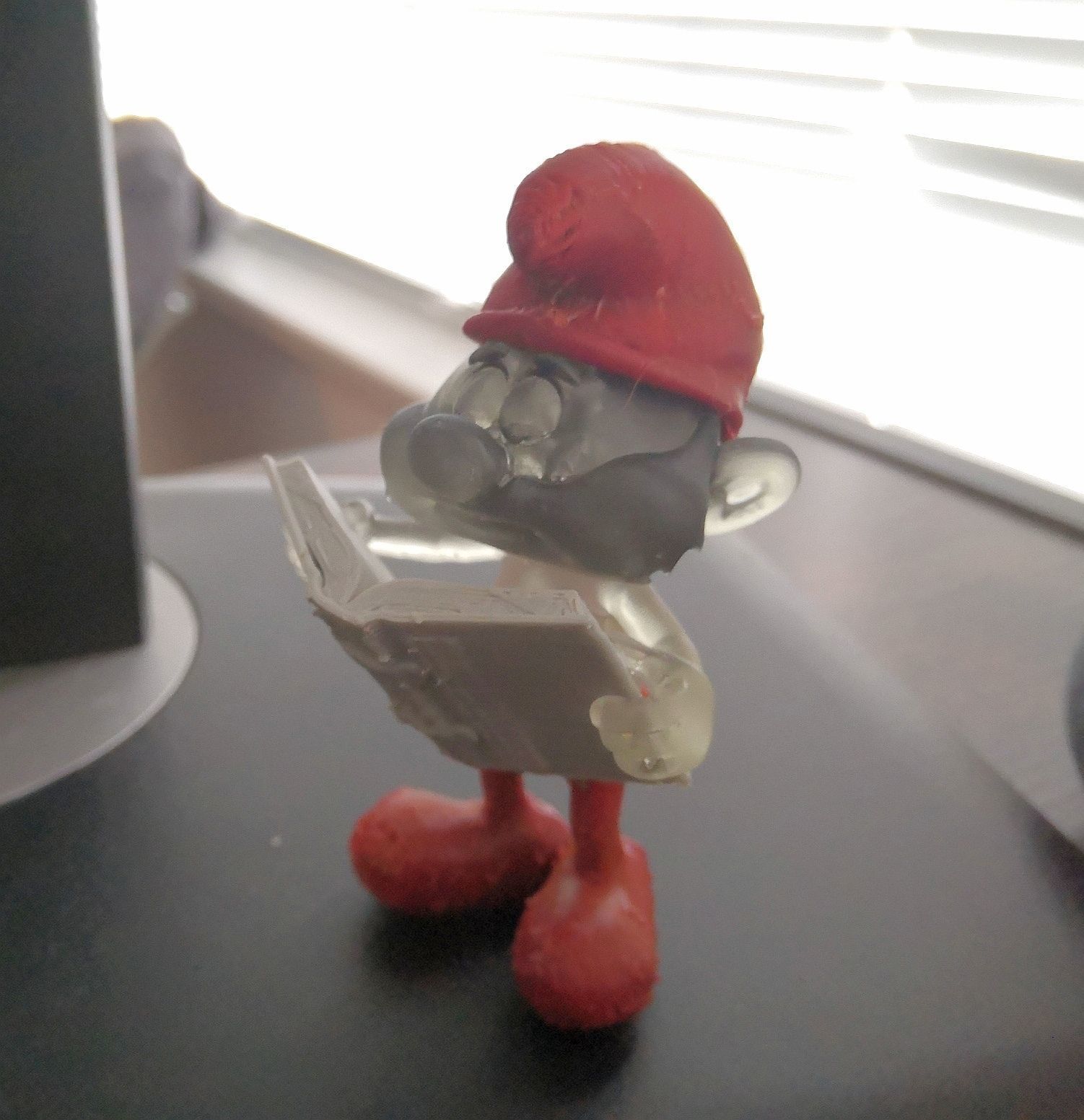 Papa Smurf 3D print model_9