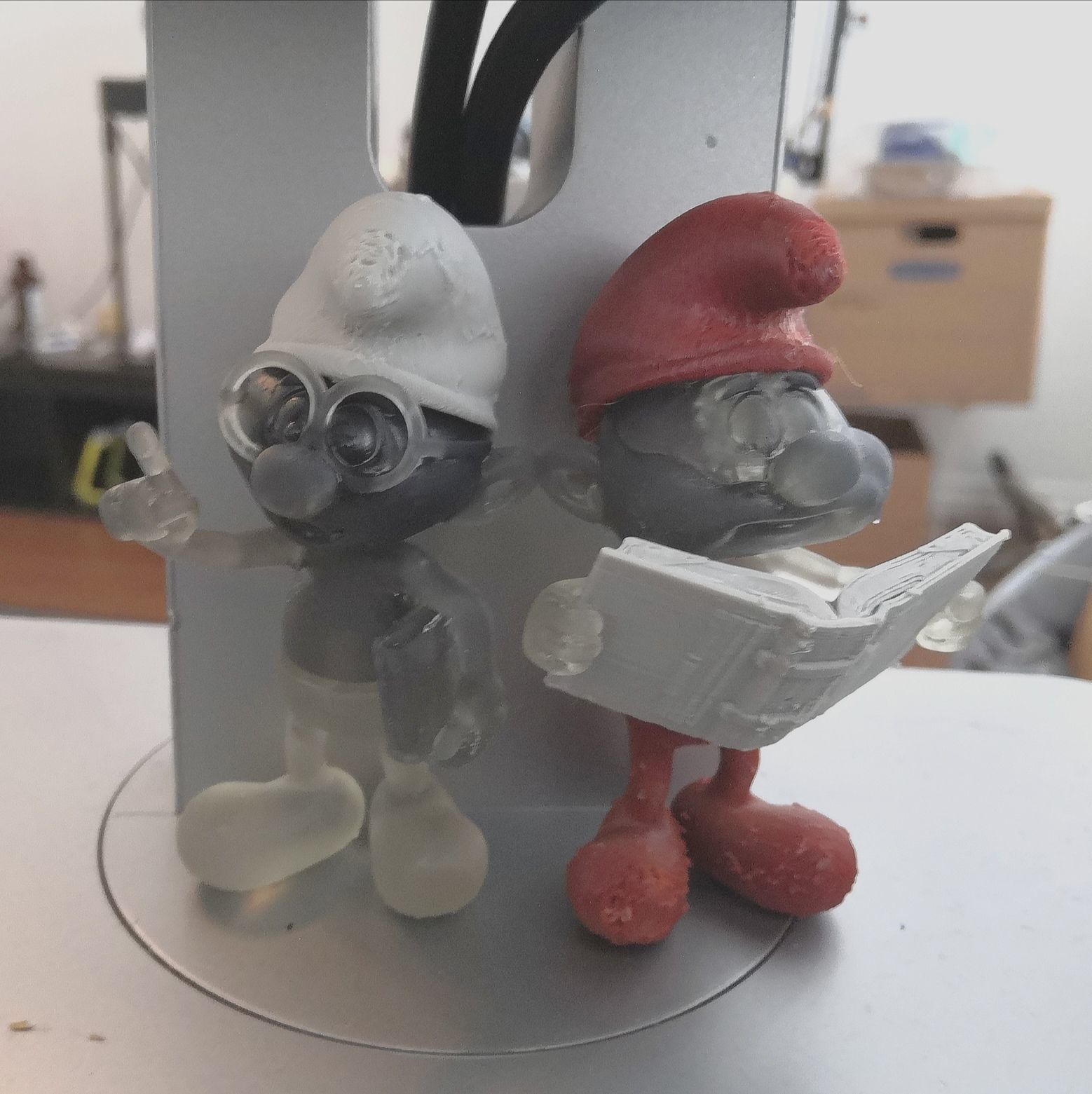 Papa Smurf 3D print model_6