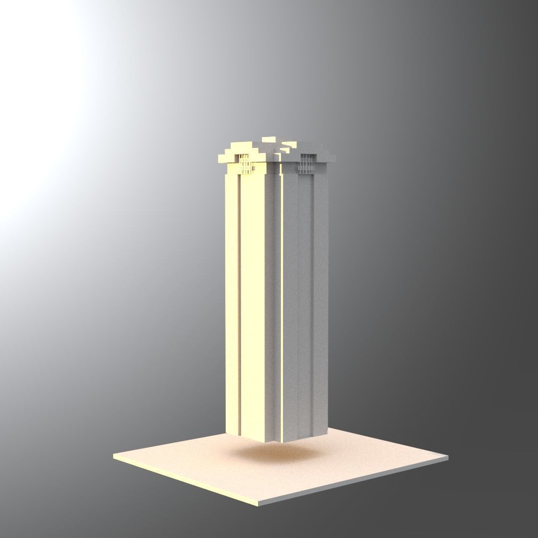 Times Tower Nairobi City 3D Model Kenya 3D model_3