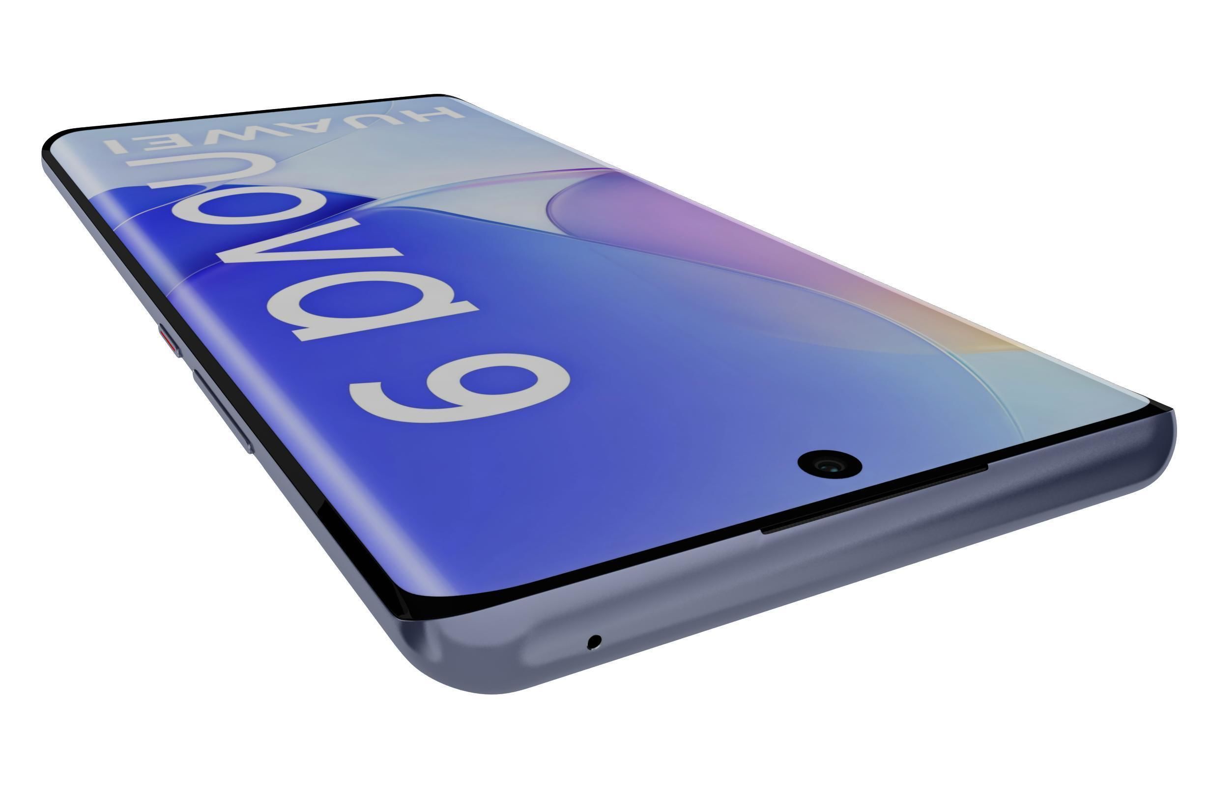 Huawei Nova 9 Starry Blue 3D model_13