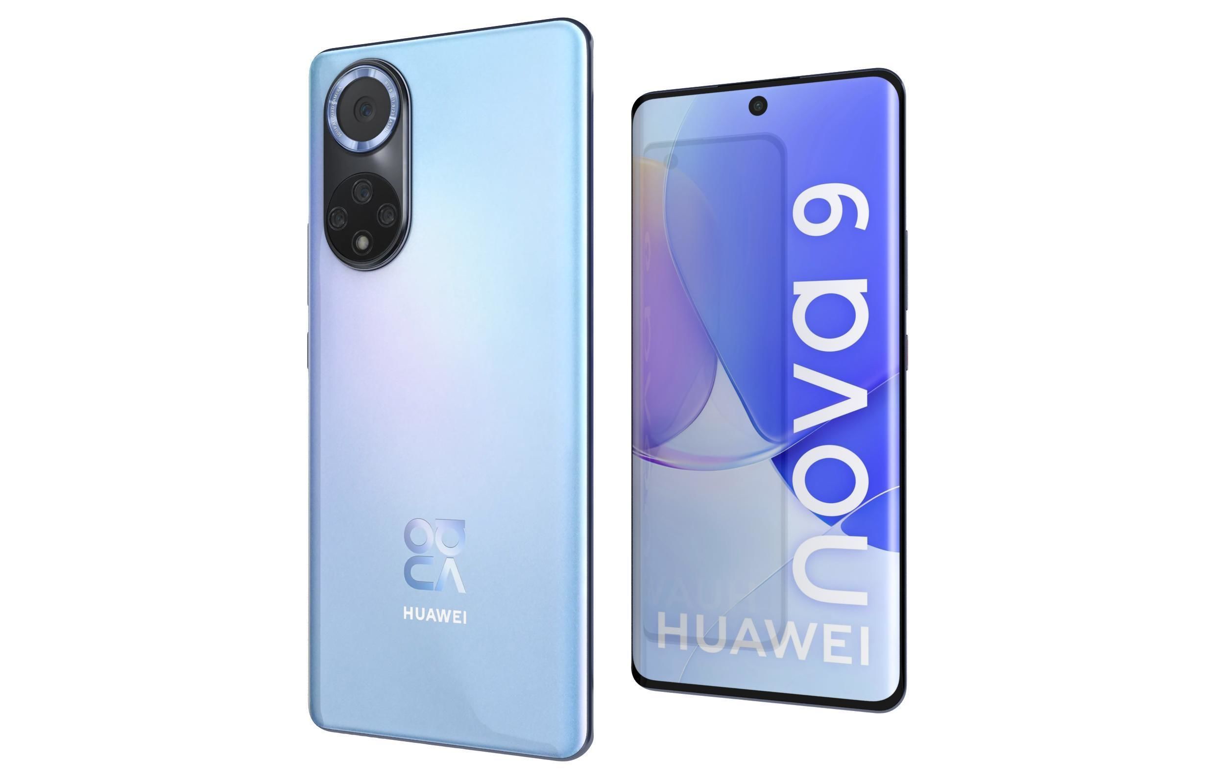 Huawei Nova 9 Starry Blue 3D model_6