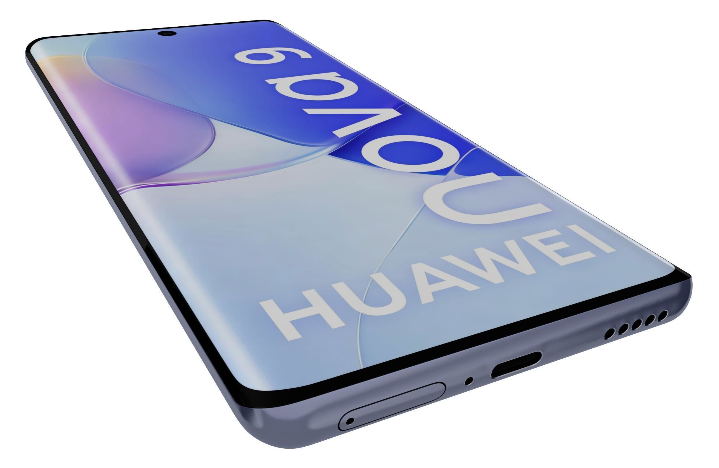 Huawei Nova 9 Starry Blue 3D model_12