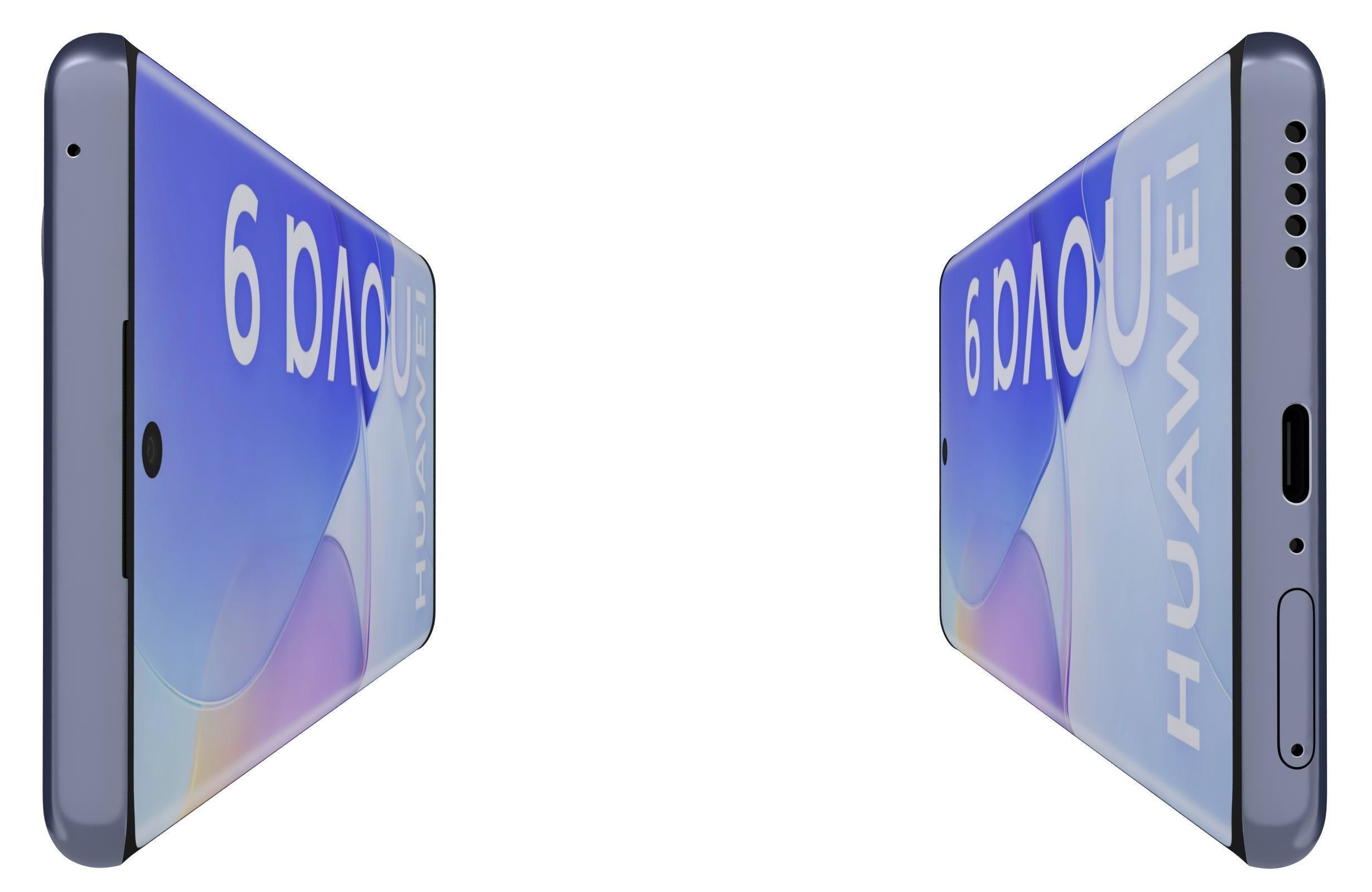 Huawei Nova 9 Starry Blue 3D model_9