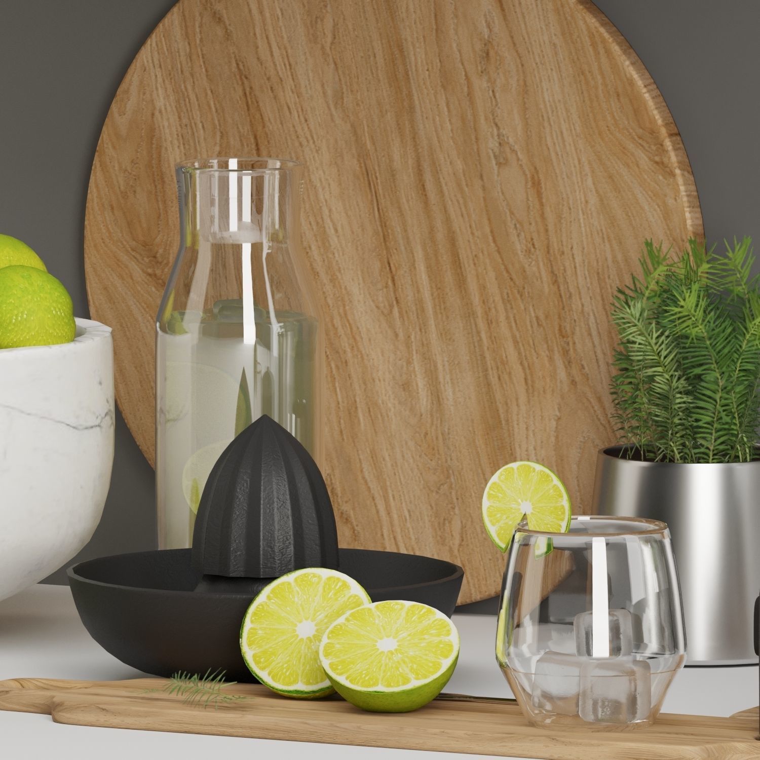 kitchen accessories 0003 3D model_2