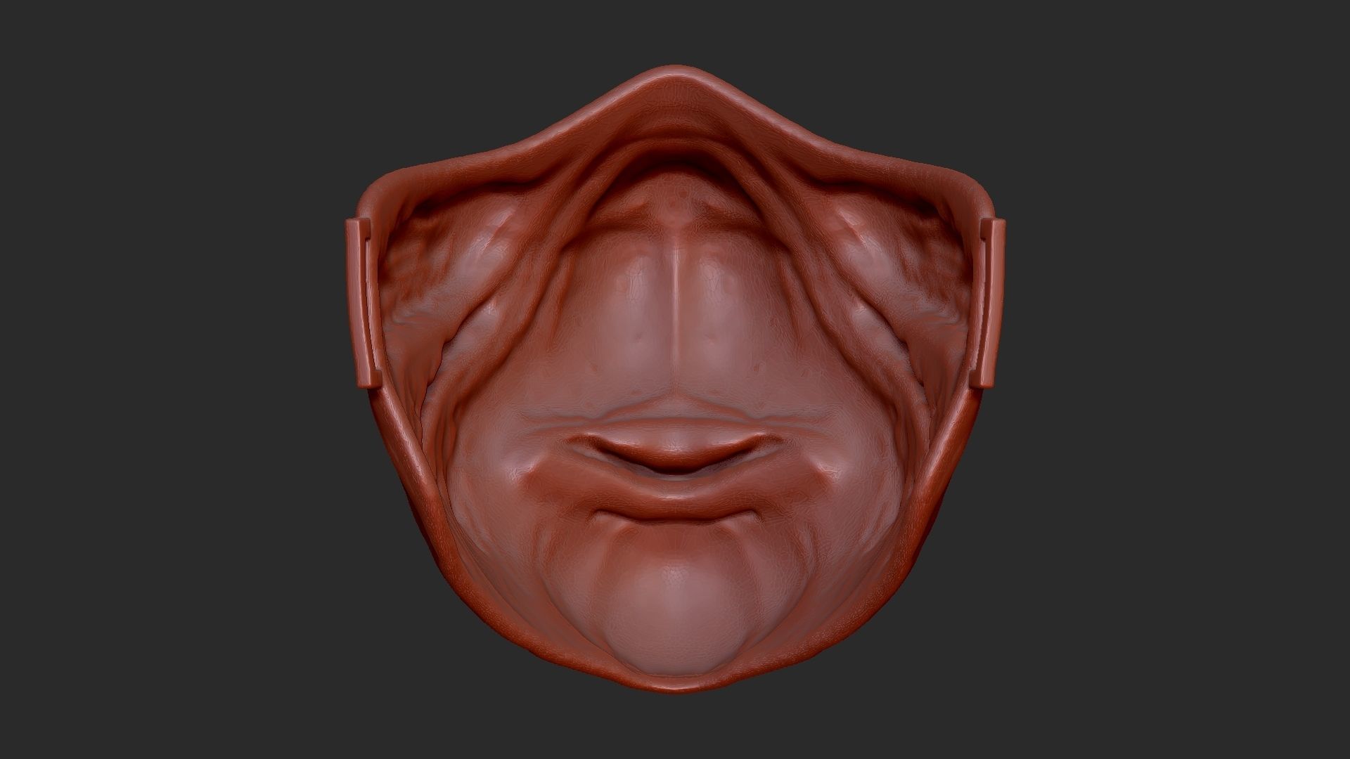 The Grinch Half Mask - Jim Carrey Version 3D Print Model 3D print model_12