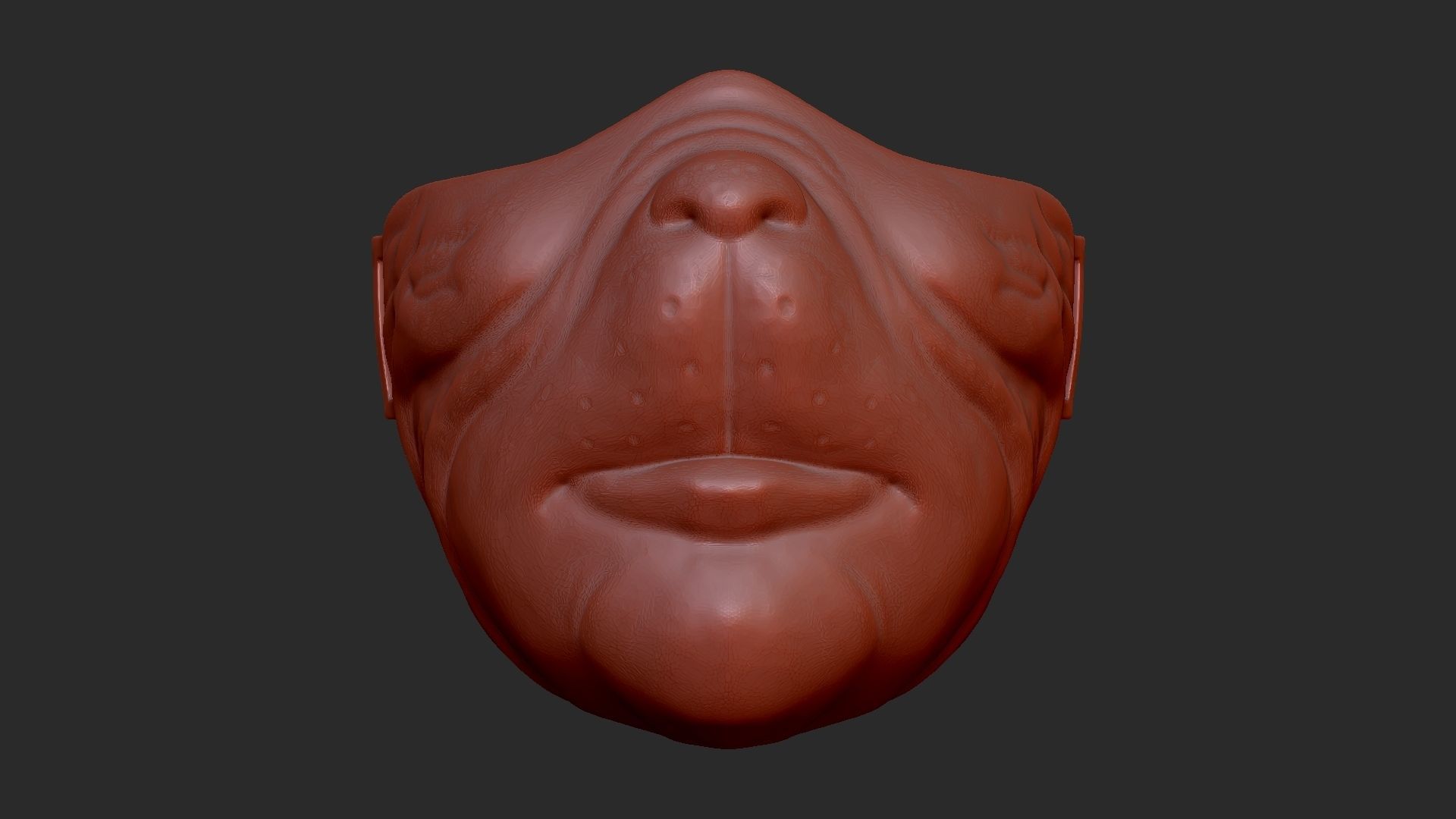 The Grinch Half Mask - Jim Carrey Version 3D Print Model 3D print model_10