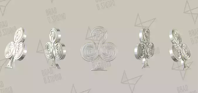 Playing Cards Symbols Pro Vector Club Platinum and Golden