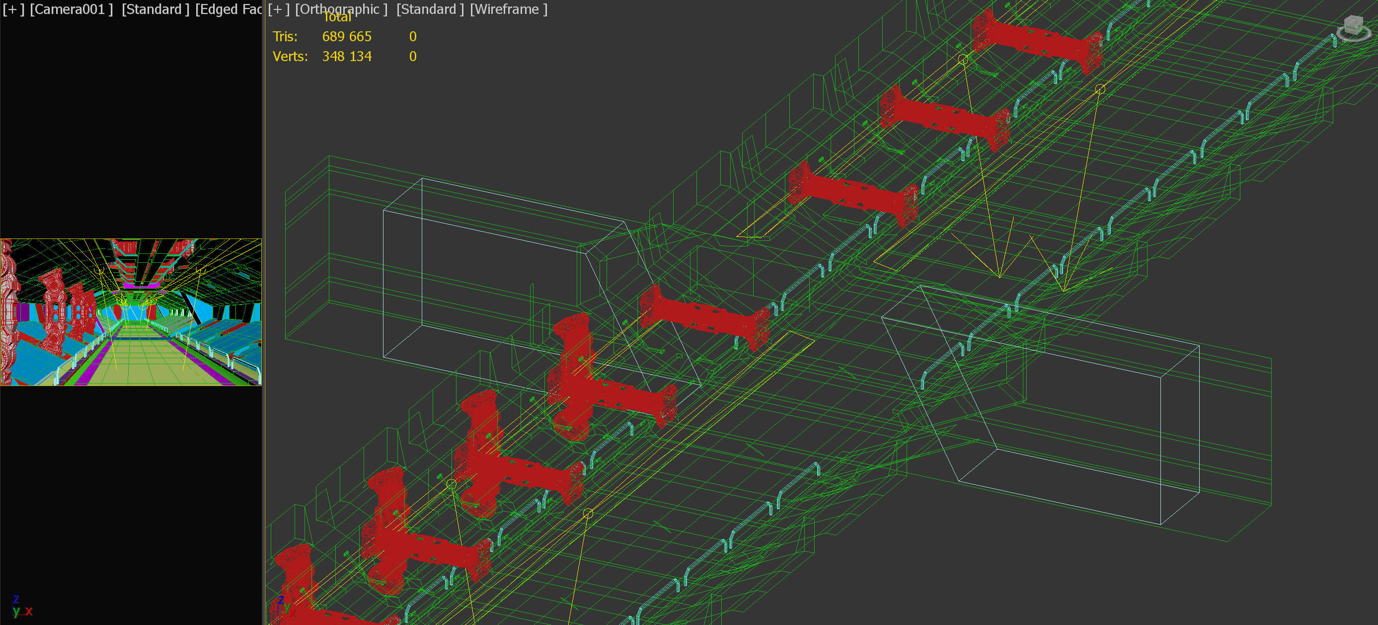 SpaceShip Interior 01 Low-poly 3D model_13