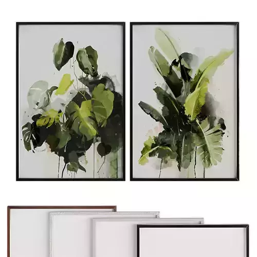 Pictures876 palm tree framed art