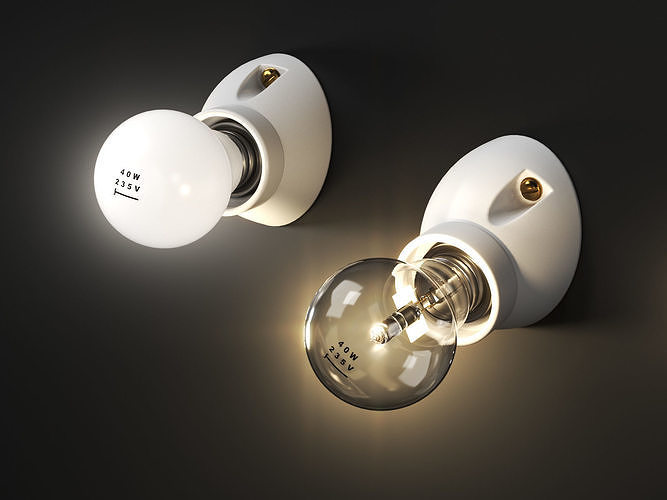 Wall Light 3D model